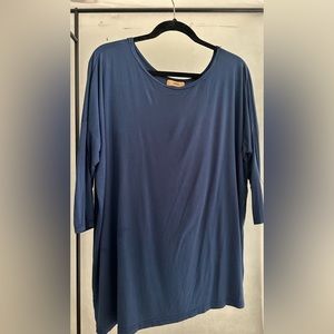 Blue Piko Top